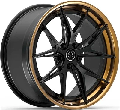 19X8.5 In 19x9.5 3-PC platišča po meri polirana bronasta in satenasto črna za Benz