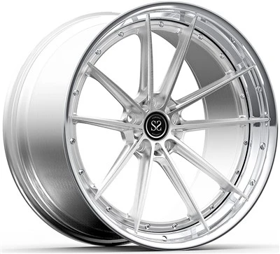 Tuning Style 2-PC kovana platišča po meri 18x9.0 in 18x10 za Mercedes C220 1994 leto