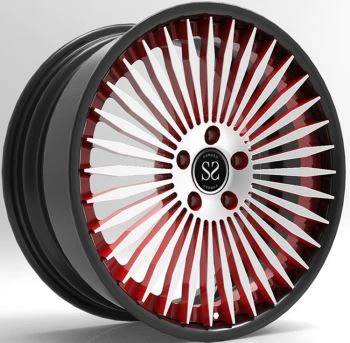 Red Disc plus sijajna črna platišča 20inch 1-PC kovana globoka platišča za ustnice za MERCEDES-BENZ AMG SL55 vzorec vijakov 5x112