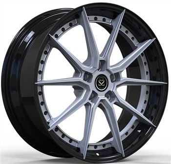 20 X 10,5, 20 X 12 sijajno črna + Kovana lita platišča iz kovanega diska za Ferrari Ferrari Portofino