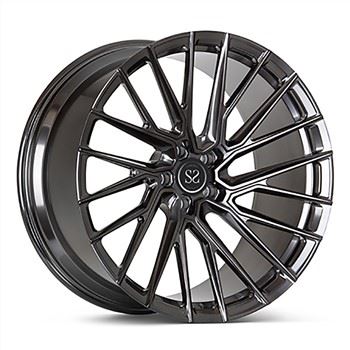 Črna Design 21 Palčni Prilagojena 2-PC platišča Kolesa za Lamborhini
