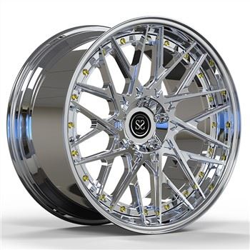 SSJK2063 Fit Za Mercedes Benz S550 5x112 Poljska Po meri 2-PC zliti platišča Staggered 20 In 21