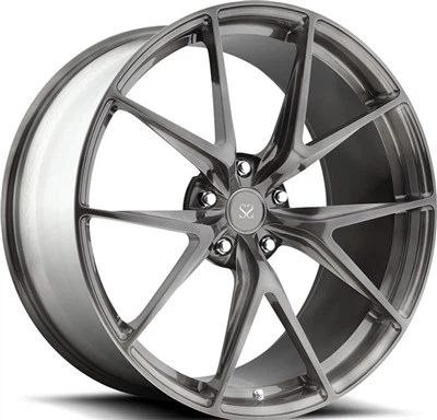 Za BMW M2 5x120 Silver Machine Face 18 19 20 21 22 Inch 1-PC Kovana lita platišča po meri